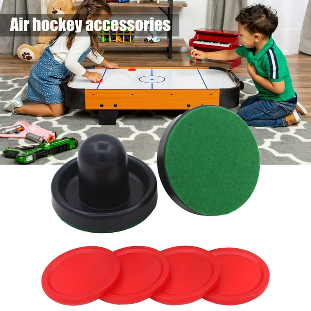 Ensemble de Hockey à Air en Plastique Léger Antirouille Anti-Déformation Ensemble de Rondelle de Hockey pour Match