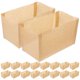 thumbnail image 4 of Khaki Bread Pan Liner for Baking 50Pcs Nonstick Paper Loaf Liners, 4 of 4