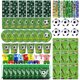 thumbnail image 2 of Decoración de fiesta de cumpleaños para niño con tema de fútbol, juego de vajilla desechable, juguete deportivo de fútbol, bolsa de dulces, relleno de bolsas de regalo de cumpleaños para niños, 2 of 5
