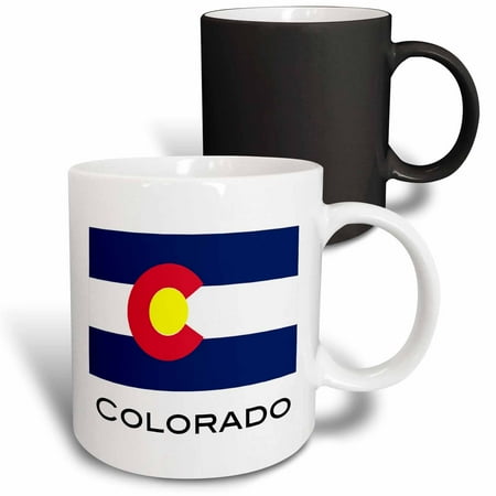 

3dRose Colorado State Flag Magic Transforming Mug 11oz