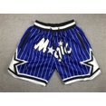 thumbnail image 1 of Magic Retro Embroidered Zipper Pocket Shorts Basketball Shorts Embroidered Shorts, 1 of 2