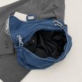 thumbnail image 2 of Bolso Cruzado Con Cadena para Mujer Gran Capacidad Exteriores (oscuro) Azul, 2 of 3