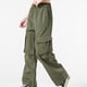 thumbnail image 4 of Amzcrzy Pantalones Cargo Holgados para Mujer, Cintura con Cordón, Pierna Ancha, Cómodos, Cintura Elástica, Sobredimensionados, Informales, Estilo Calle Hip Hop, con Bolsillos, Tallas M-2XL Verde, 4 of 5