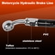 thumbnail image 5 of Kit de línea de freno hidráulico frontal de 47 pulgadas para manillar de 16-18 pulgadas, línea de freno hidráulico para Harley Softail Blackline - FXS 2011-2013 No.42314-08 Negro, 5 of 7