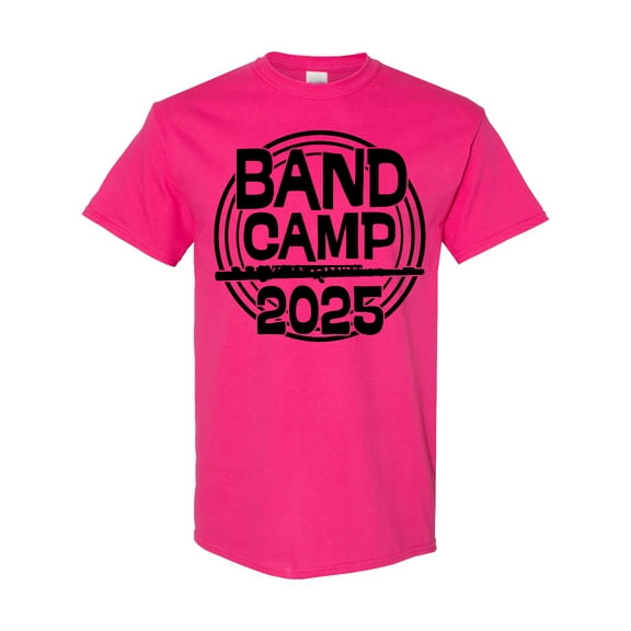 Inktastic Band Camp 2025 Flute T-Shirt