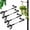 3pc, variant on No-Drill Plant Pole Hanging Hook, Heavy Duty Rustproof Metal Clamp Hanger for Flower Pots, Bird Feeders, Garden Balcony, Patio & Camping Tent