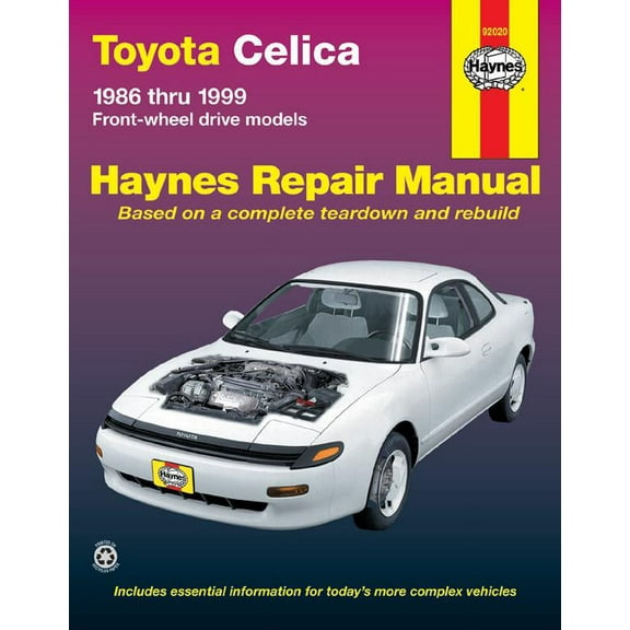 Toyota Celica FWD (86-99) Haynes Repair Manual ^
