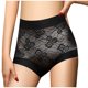 thumbnail image 1 of Ropa Interior de Tanga de Cintura Alta para Mujeres de Cintura Media a Alta Encaje de Cadera de Hielo Romántico Ligero Ropa Interior de Tanga Transpirable, 1 of 6