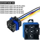 thumbnail image 3 of 1 Paquete de Relé y Arnés Impermeables JM 40/30 Amperios 12 V CC Cables de Cobre Estañado 12 AWG, 3 of 5