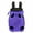 Purple, variant on Purple L Size Pet Backpack With Mesh Window, Portable Breathable Cat Dog Carrier, Hands-Free Travel Bag