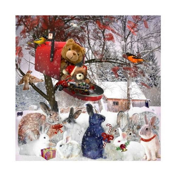 Celebrate Life Gallery 'Getting Ready For Christmas' Canvas Art