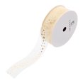 thumbnail image 1 of CIMAXIC christmas 1 Roll Christmas Ribbon Decorative Gift Packing Ribbon Hot Stamping Ribbon,354.33"X0.98"X0.04", 1 of 4