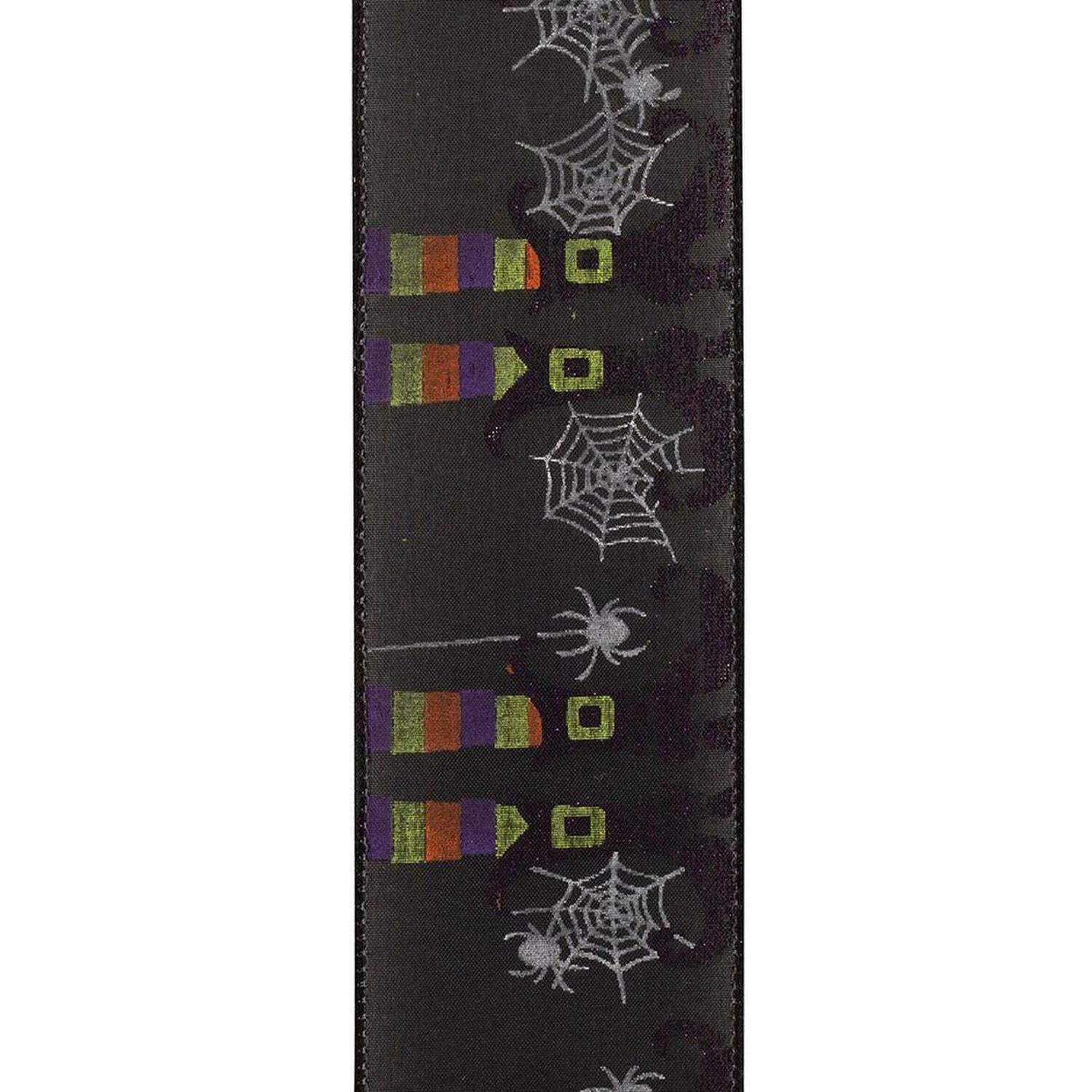 Reliant Ribbon - 94200W-031-40F, Ribbon, Black, 2-1/2 Inch, 10 Yards