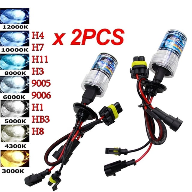 2 Unids/set 55W HID Auto Xenon Kit De Conversión De Faros Delanteros Coche H1/H4/H7/H11/9005/9006 huangjie unisex