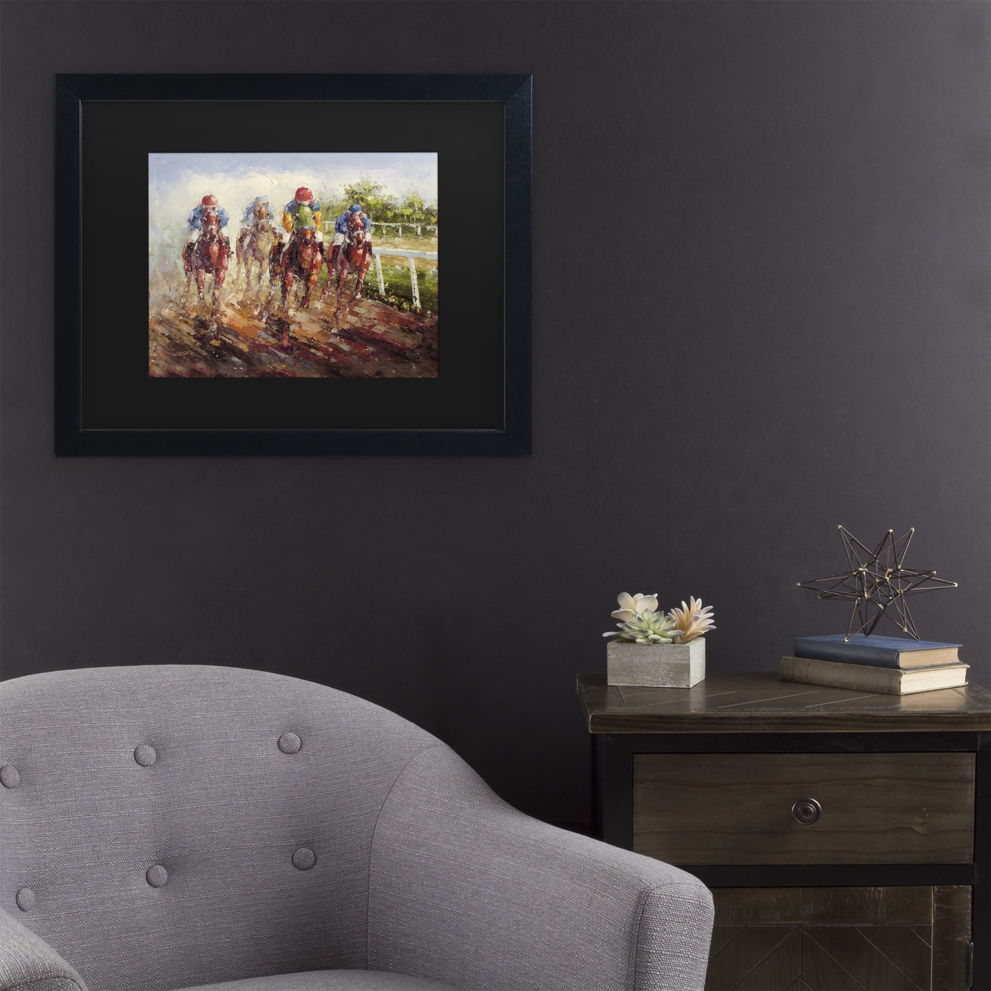 Trademark Fine Art 'Kentucky Derby' Canvas Art by Masters Fine Art