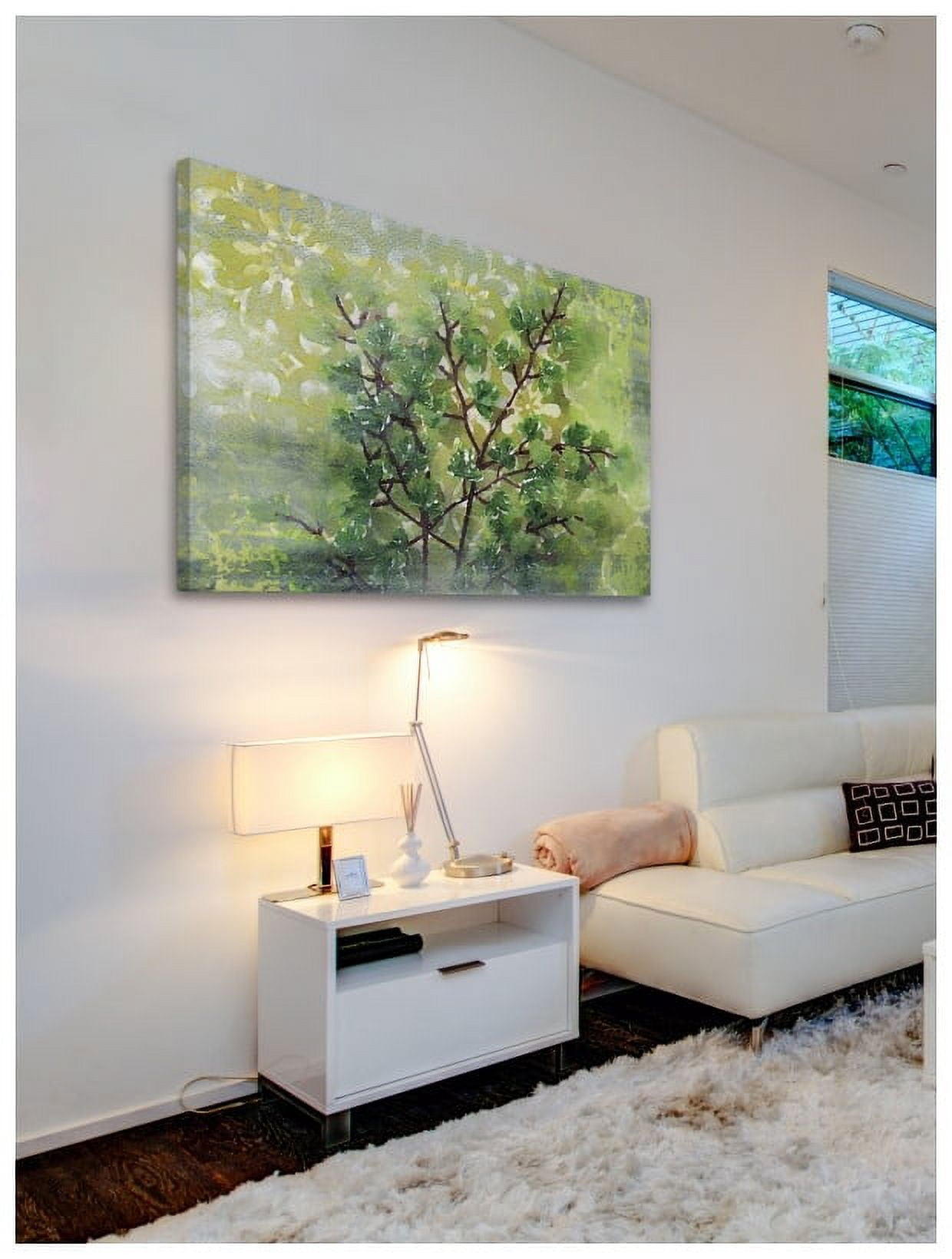 Marmont Hill 'Green Sensation I' by Irena Orlov Painting Print on Wrapped Canvas