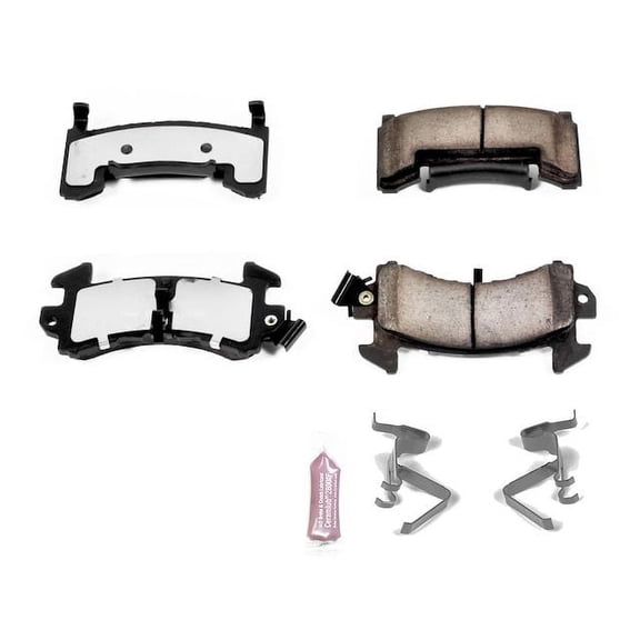 Front Brake Pad Set - Compatible with 1978 - 1987 Buick Regal 1979 1980 1981 1982 1983 1984 1985 1986