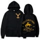 thumbnail image 2 of Sudadera con capucha informal de manga larga con estampado de Yellowstone Dutton para hombre y mujer, 2 of 5
