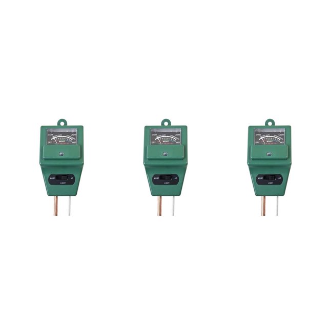 Inteprter Medidor de humedad del suelo 3 en 1 Planta PH Probador de agua Jardín Suelo Humidómetro Herramienta de jardinería para el hogar Type1 Inteprter CBP160455
