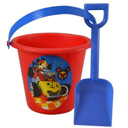 Disney Mickey Mouse Sand Bucket and Shovel Beach  Toys For 