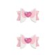 thumbnail image 4 of Jumpingount Clip deslizante para el pelo con lazo para niñas Alfiler ala lazo corazón 2piezas Jumpingount CBP466384, 4 of 6