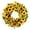 509_Yellow, variant on Hxoliqit,Ribbon Christmas Advent Wreath Simulation Pumpkin Wreath Thanksgiving Halloween Creative Door Autumn Garden Decoration Props,Orange