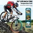 thumbnail image 6 of Gocio Peak 750W Electric Bike 26" Electric Bicycle for Adults Max 19.8mph Cruise Control System Ebike, 48V 375Wh Mountain Bike, 21 Speed for Man Woman UL2849 Certified, 6 of 10