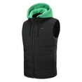 thumbnail image 4 of qucoqpe Plus Size Heated Vest for Men Women 15 Heating Heated Vest Winter Heated Jacket with Detachable Hood, 4 of 7