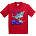 thumbnail image 3 of Inktastic I'm the Big Brother Shark Youth T-Shirt, 3 of 5