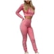 thumbnail image 1 of Mujeres con cuello en V Manga larga Tops Pantalones largos Dos piezas Conjunto sólido Traje casual Wmkox8yi bvn3071, 1 of 7