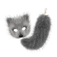 thumbnail image 2 of Máscara y Cola de Therian Strade Fareast Limited Juego de Rol Gris, 2 of 8