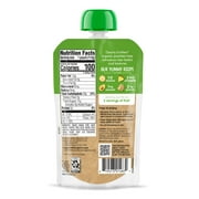 (3 pack) Happy Baby Clearly Crafted, Stage 2 Organic Baby Food, Banana Pineapple & Granola, 4 oz. Pouch