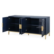 Tennant Brand Navy Blue Marcella versatile Sideboard