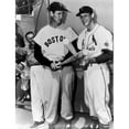 thumbnail image 2 of Top Sluggers. Ted Williams Of The Boston Red Sox And Stan Musial Of The St. Louis Cardinals. Ca. 1950S. Csu Archives, 2 of 2