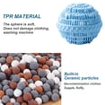 thumbnail image 4 of Injueey Eco Laundry Ball Orb Sin detergente Wash Wizard Style Lavadora ION Lavandería reutilizable Clean Ball Herramientas de limpieza Suministros de limpieza para el hogar Azul Injueey HA004639-01, 4 of 6