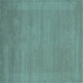 thumbnail image 1 of Ahgly Company Indoor Square Abstract Light Blue Contemporary Area Rugs, 7' Square, 1 of 4