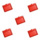 thumbnail image 2 of Sidaley 10 piezas cubierta de tarjeta de identificación carcasa protectora tarjetas de autobús manga Horizontal/rojo Type2 NO2, 2 of 6