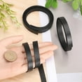 thumbnail image 4 of 3 Roll 80cm x 10mm Flat Leather Cord Genuine Leather Strip 2mm Thick Black Leather Strap Cowhide String Braiding Thread Rope, 4 of 9