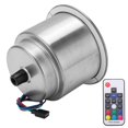 thumbnail image 1 of Portavasos de acero inoxidable para barco con control remoto para yates, vehículos recreativos y camiones Portavasos marino RGB, 1 of 8