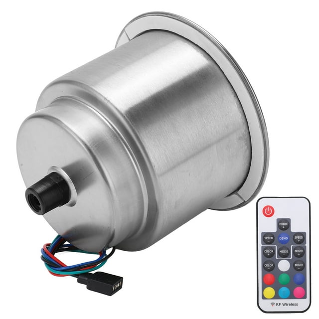 Portavasos de acero inoxidable para barco con control remoto para yates, vehículos recreativos y camiones Portavasos marino RGB