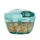 thumbnail image 1 of Procesador de alimentos manual Ourokhome, picador de verduras, 500 ml, azul, 1 of 8