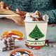 thumbnail image 5 of Juego de vasos, platos y toallas de papel con temática navideña. Vajilla navideña con temática de árbol de Navidad, ideal para reuniones de varias personas y fiestas., 5 of 5