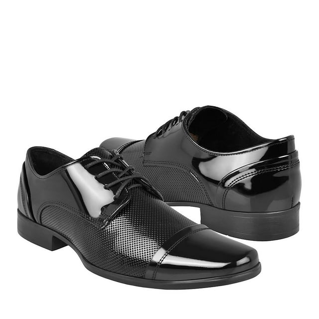 ZAPATOS DE VESTIR PARA CABALLERO STYLO 10507-G1 NEGRO Stylo 10507-G1