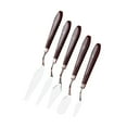 thumbnail image 4 of Tachiuwa 5 Pieces Palette Knives Art Tools for Oil Paint Color Mixing Mixing Supplies, 4 of 7