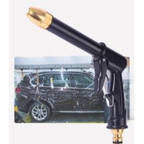 sruoe Water Hose Nozzle, Washing Water Gun, Pressure Washer Wands, Trigger Thumb Control Garden Hose Nozzle Sprayer, , Aluminum Alloy Water Nozzle, Water Nozzle for Car Wash Cleaning