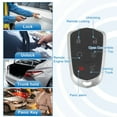thumbnail image 3 of Unique Bargains Car Keyless Entry Remote Control Key Fob Proximity for Smart Fob HYQ2EB for Cadillac XT5 XT4 15-19 433MHz, 3 of 6