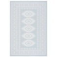 thumbnail image 7 of SAFAVIEH Martha Stewart Outdoor MSRO327J Aqua/Blue Ivory Rug, 7 of 7
