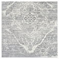 thumbnail image 5 of Luxe Weavers Victoria 4620 Distressed Floral Area Rug Carpet, Silver / Size 5x7, 5 of 7