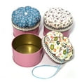 thumbnail image 6 of Farfi Needle Cushion Box Soft Multi-use Fabric Creative Flower Pattern Pin Cushion Box for Home (Type 2), 6 of 13