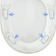 thumbnail image 5 of Inteprter 4 piezas de parachoques modernos para asiento de inodoro, ajuste Universal, fácil instalación, accesorio Universal para asiento de Juegos de accesorios de baño, 5 of 6